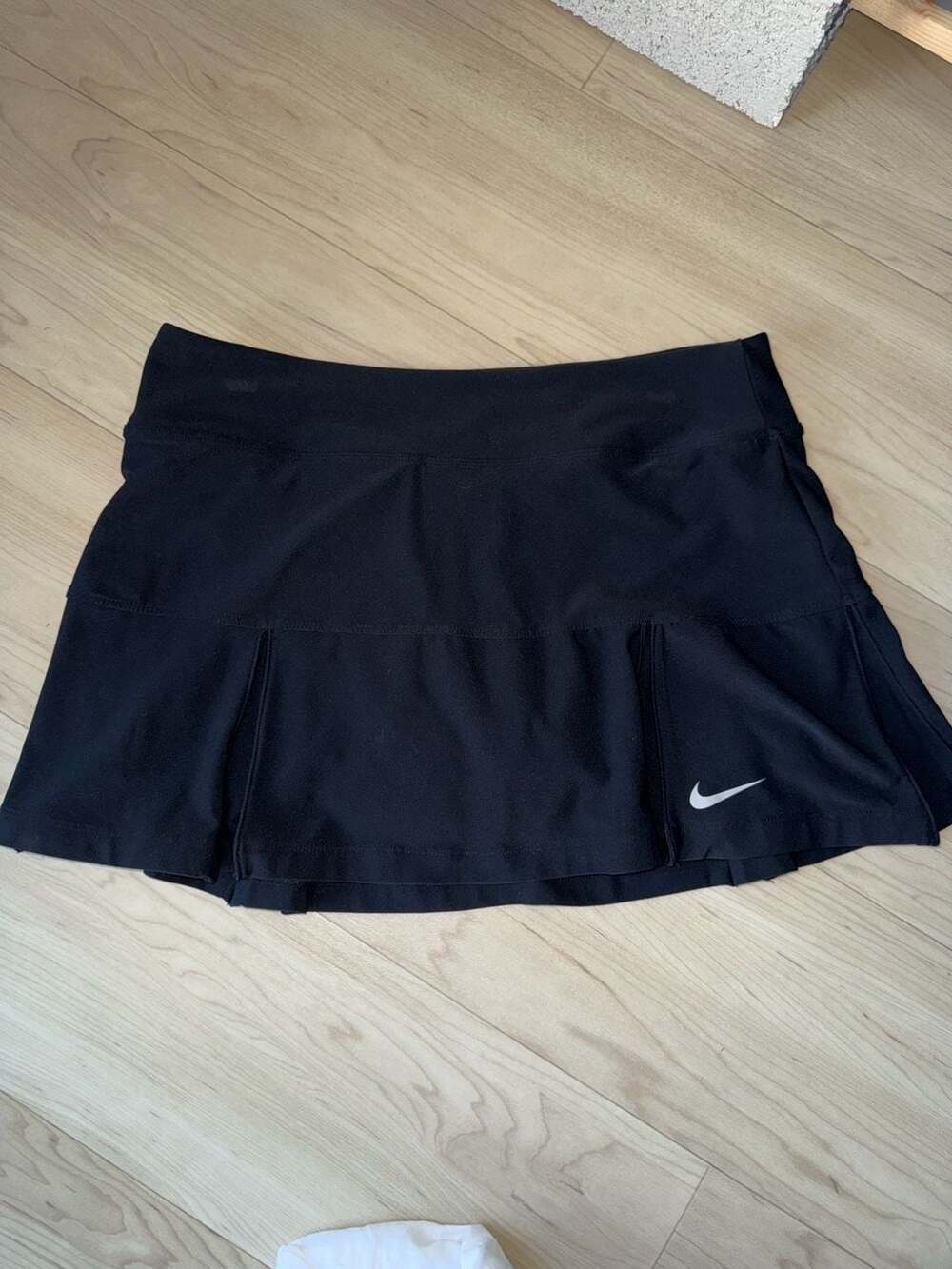 Nike Dri-FIT Athletic Skort Black Size M